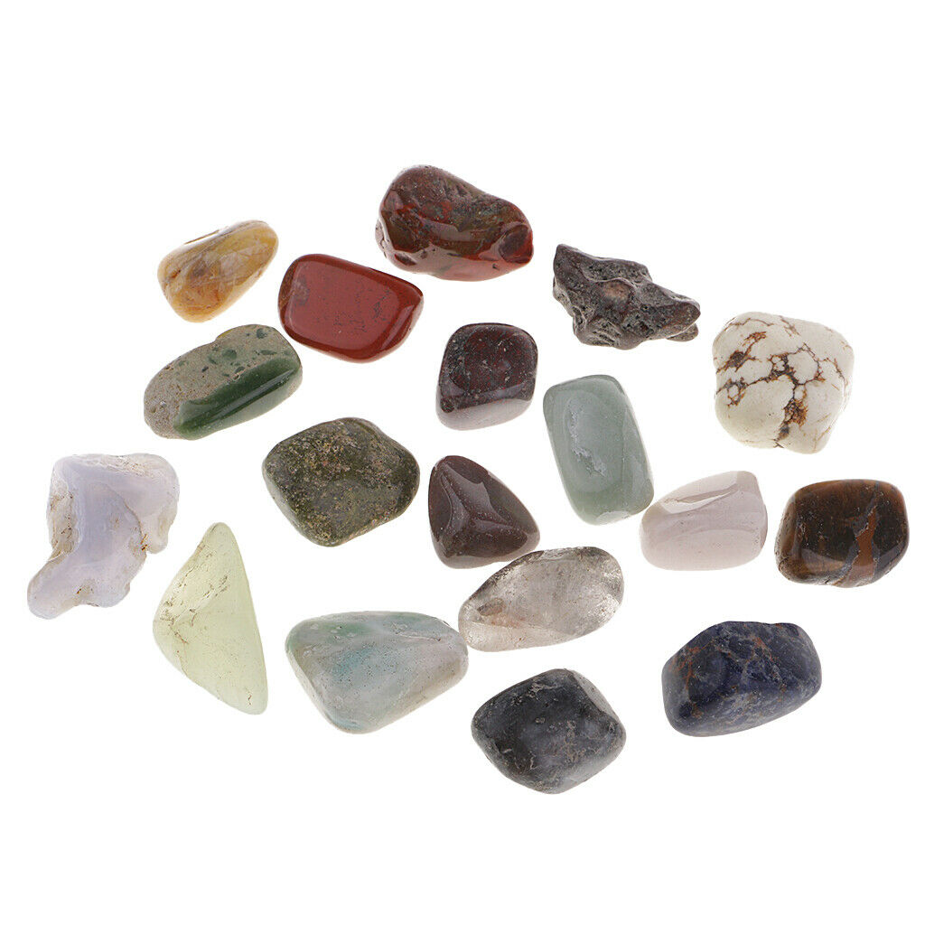 18 Kinds Natural Rock Crystal Quartz Rocks Collections Home Decor Ornaments