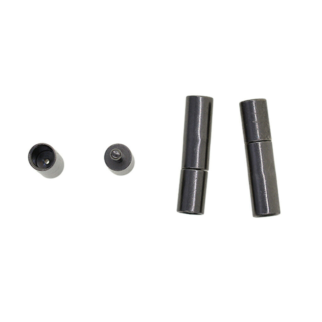 10 Sets 3mm Bayonet Lock with  Closure in Leather Rope.