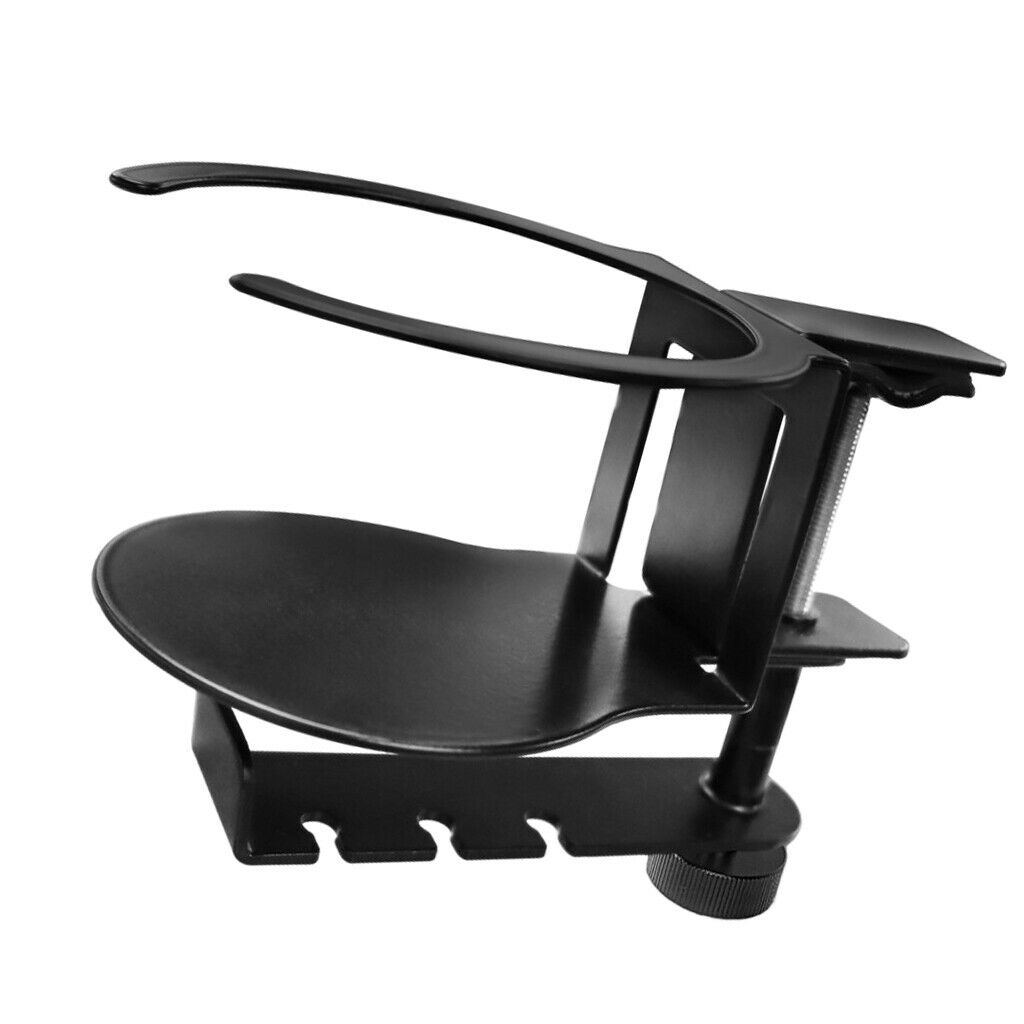 Headphone Hanger Under Desk 360 Degree Arm Clamp Headphone Hook Rotating