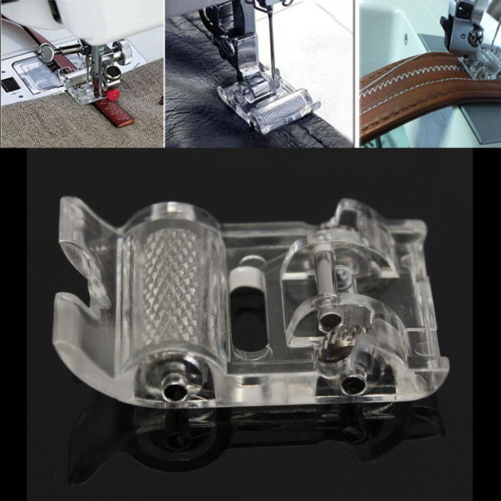 Portable Mini Low Shank Roller Sewing Machine Presser Foot Leather Househo.l8
