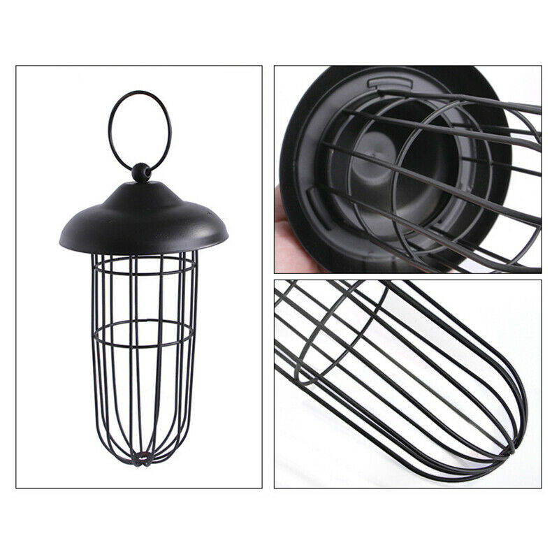 Bird Feeder Hanging Automatic Bird Feeding Tool Metal Carrying Pet Bird FeedBDA
