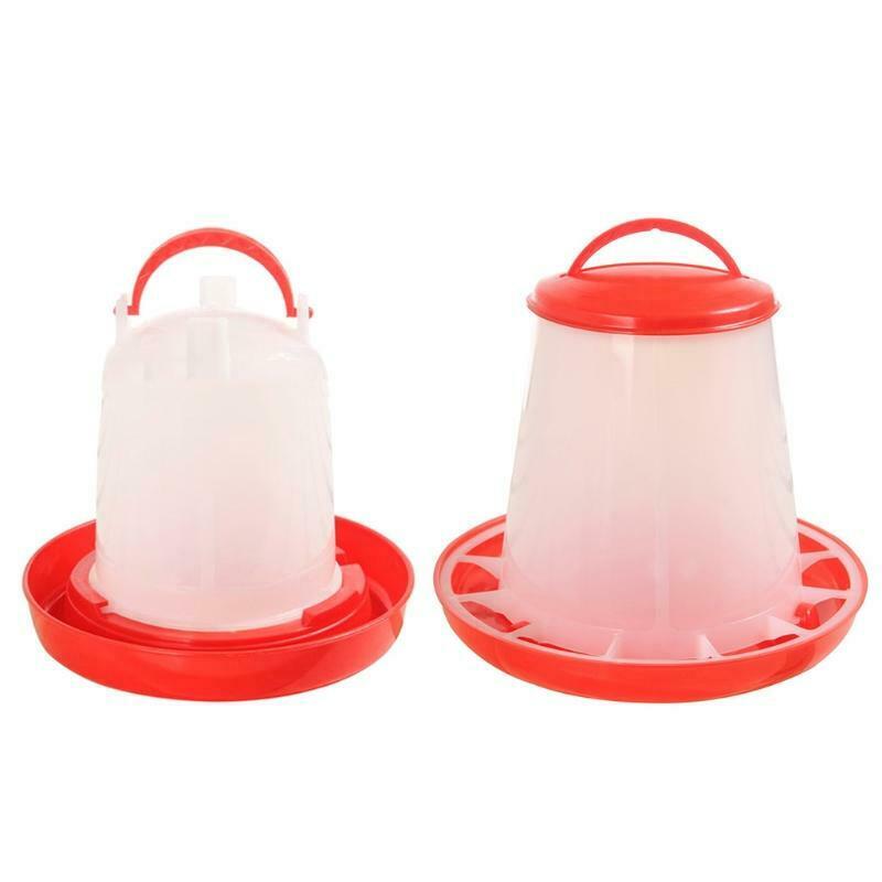Chick Feeder and Waterer Combo Birds Poultry Feeding Equipment Tool Kit