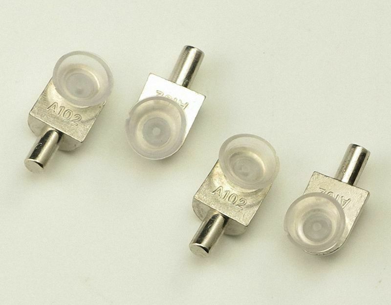 12 Pcs Dowel Pin for Holding Shelves Zinc Alloy [M_M_S]