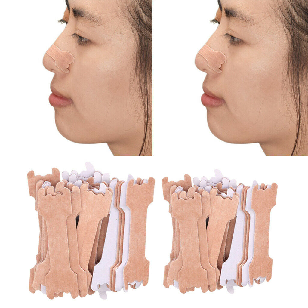 150x Ventilated Nasal Strips Blocked Nose Stickers Pads for Nasal Congestion