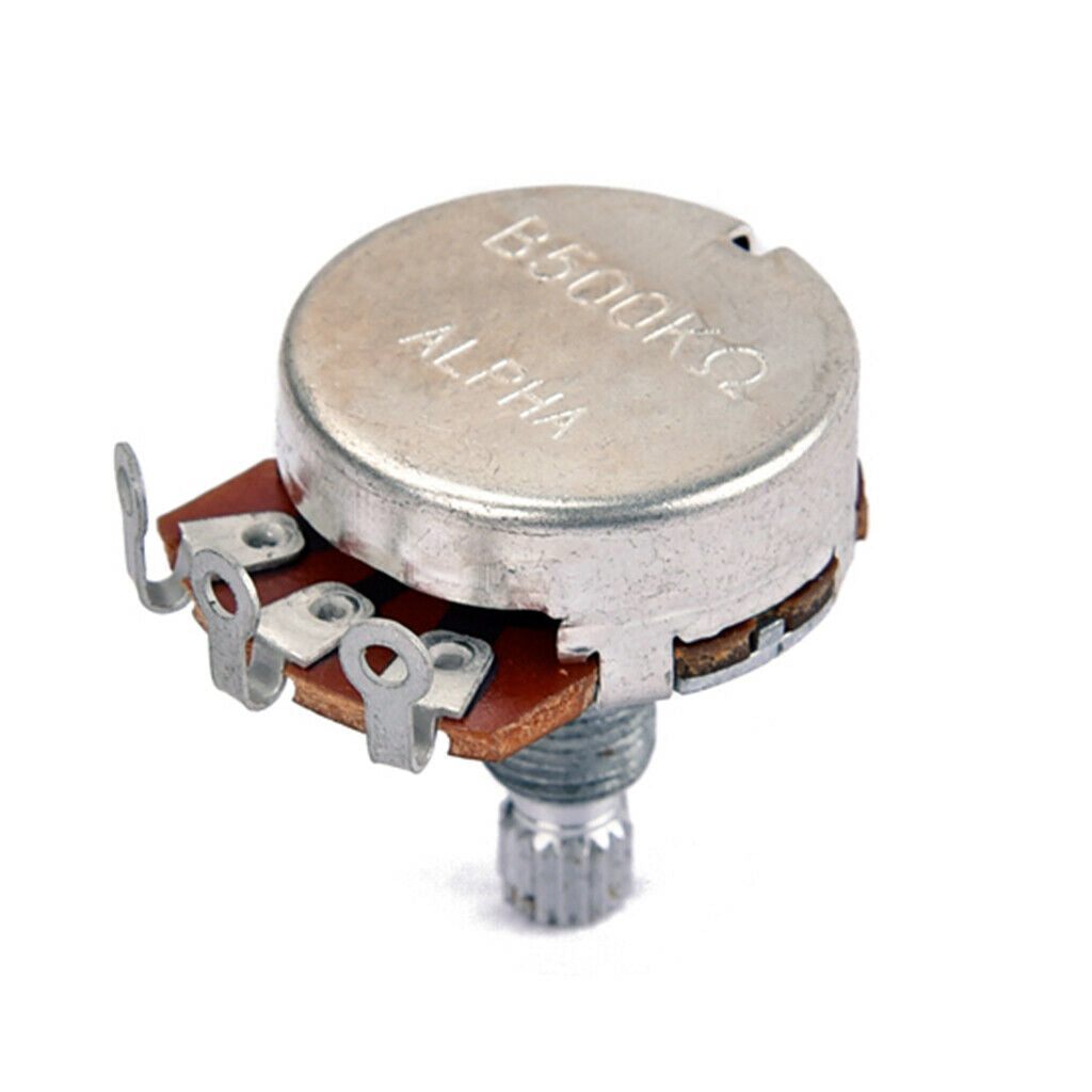 10x B500K Potentiometer For Electric Guitar Push Pull Control Guitar Tone Pot