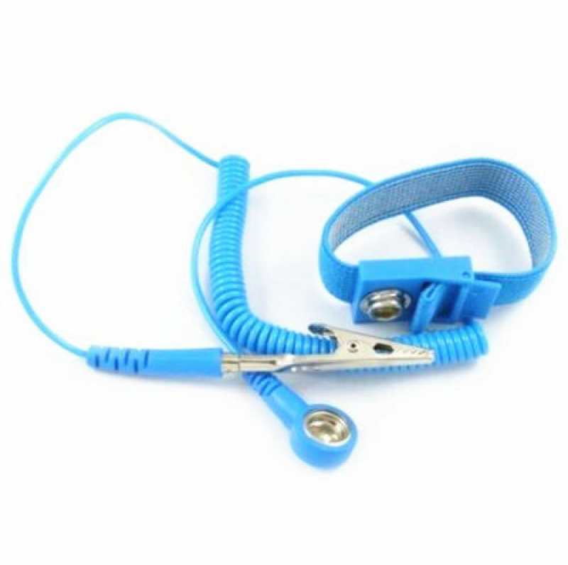 2Pcs 1.8M Discharge Strap Grounding Anti-Static Esd Wrist Strap Industry