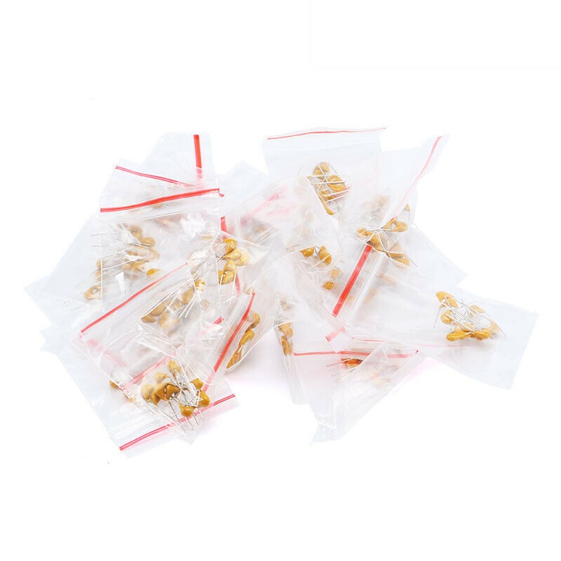 180pcs DIP 20PF-105 (1UF) 50V element/monolithic capacitor package Capacitors