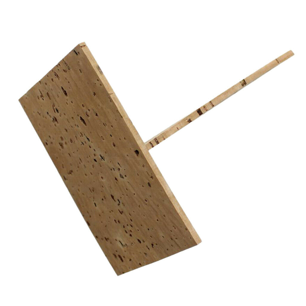 10 Pieces Saxophone Interface Cork Natural Neck Cork Replacement Parts Brown
