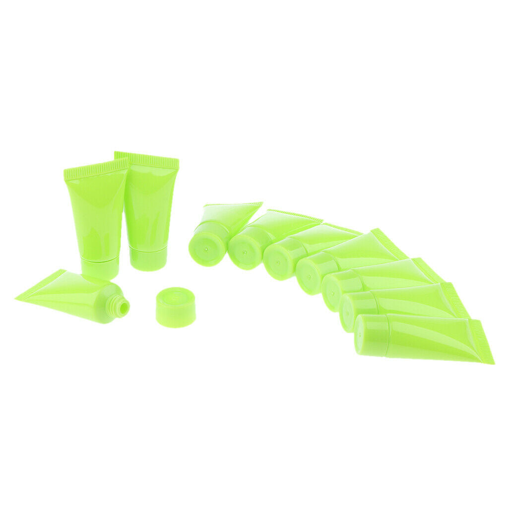 Pack 20 Refillable Empty Tubes Containers for DIY Lip Gloss Balm/ Cosmetic for