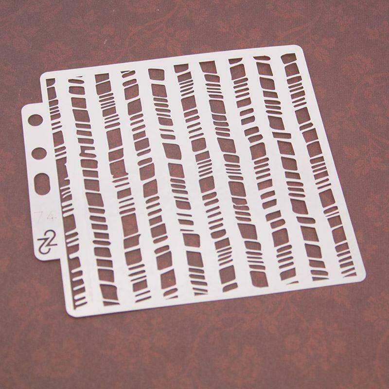 Lattice Stencils Template Painting Scrapbooking Embossing Stamping Album Card