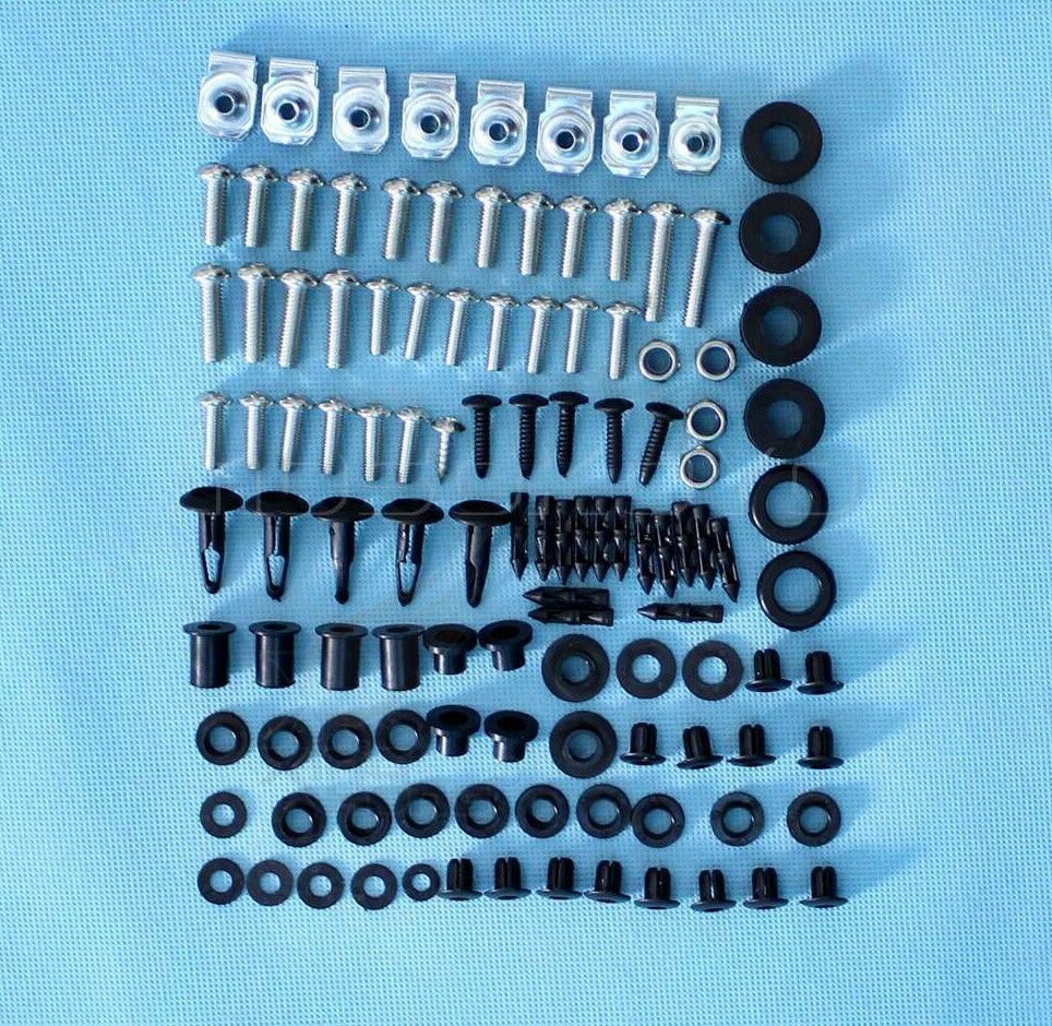 Stainless Steel Fairing Bolt Kit Body Bolt Washer For Suzuki GSX-R 600 750 04-05