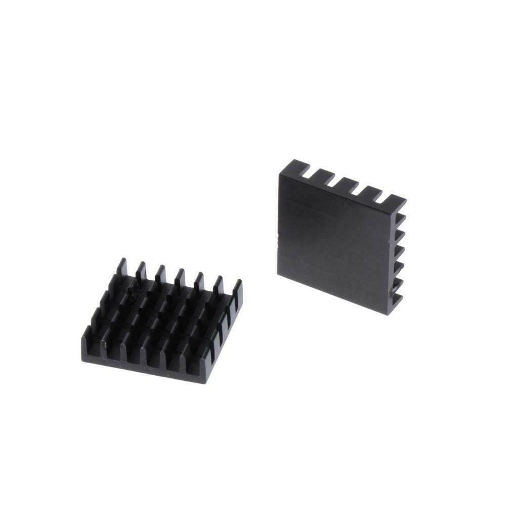 20 Pieces Aluminum Radiators  Sinks 18x18x5mm + Pre-applied Thermal Tape