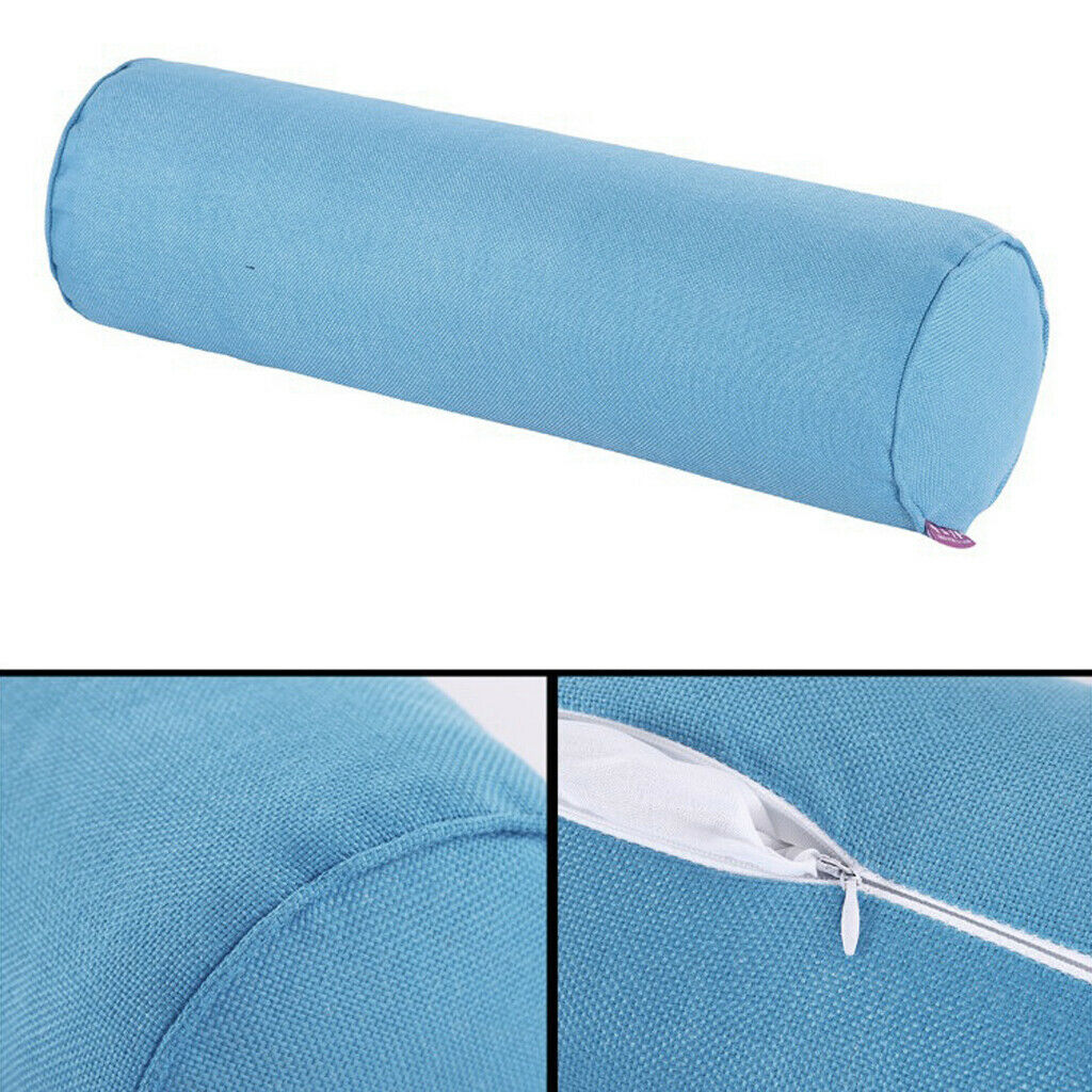 3 Pieces Neck Roll Pillow Cervical Bolster Support Ankle Stress Relief