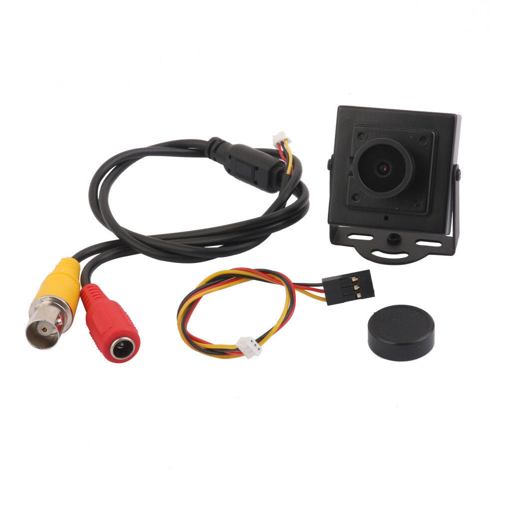 Mini HD 700TVL 1/4" SONY CCD 2.1mm Wide Lens CCTV Security FPV Camera NTSC