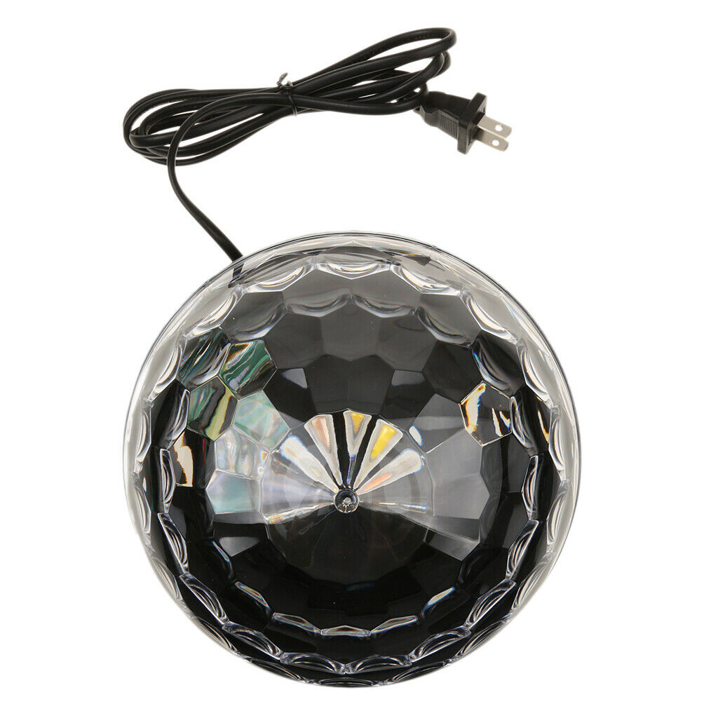 9 Color Disco  Digital LED RGB Crystal Magic Ball Effect Light