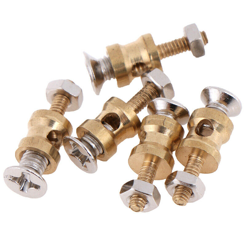 10Pcs Brass Linkage Stopper for 2.1mm Pushrod Connector for RC plane Mode.l8