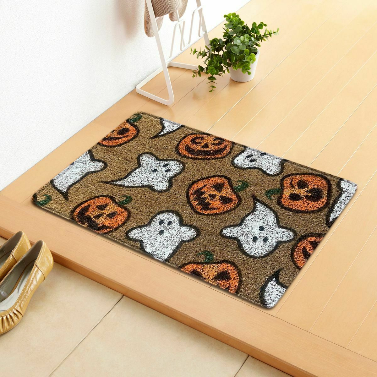 Front Door Decor Door Mat Outdoor Carpet Halloween Doormat Welcome Home Blanket
