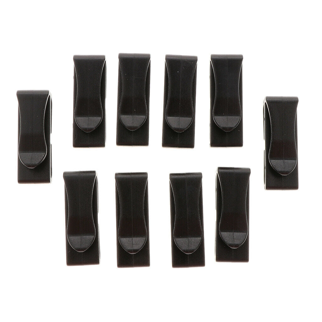Prettyia Quick-Slip Keeper Buckle Webbing Ending Clip for Bag Strap 29mm
