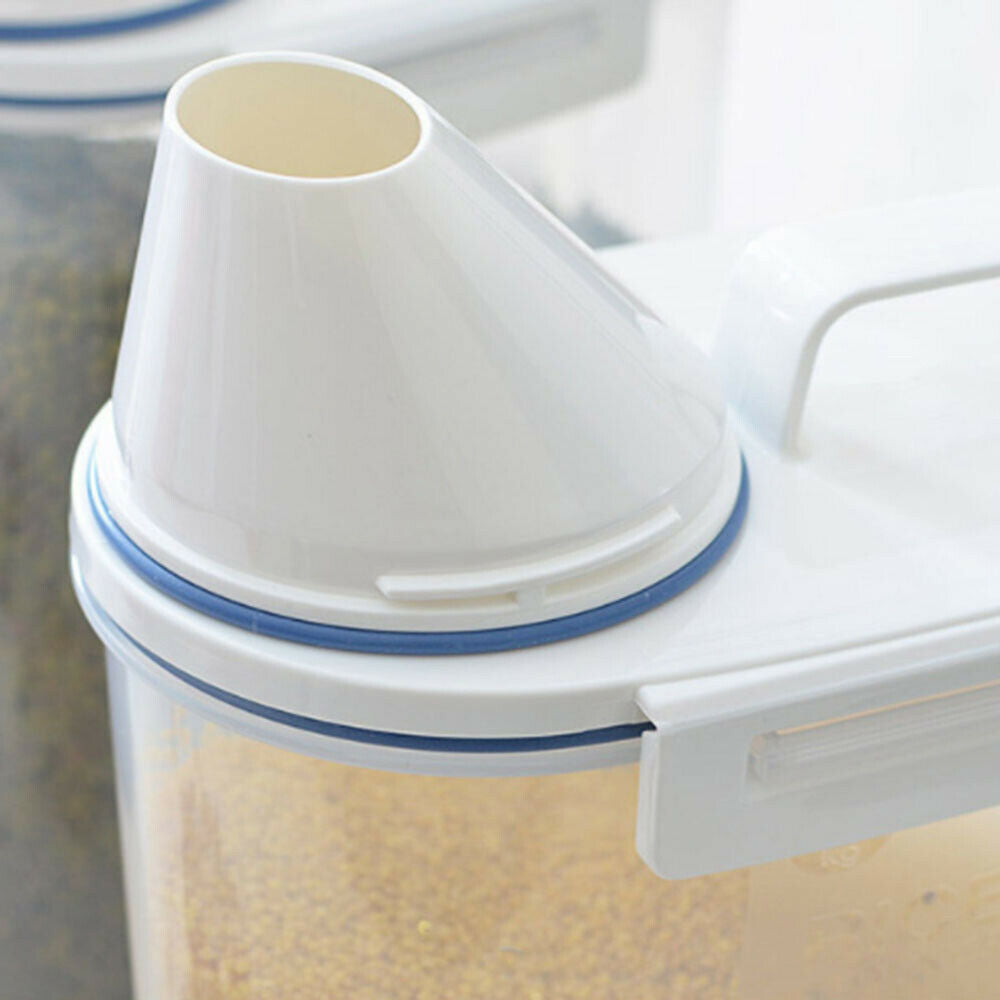 Portable Storage Box For Cereals and Oatmeal Storage Tank with Measuring Cup