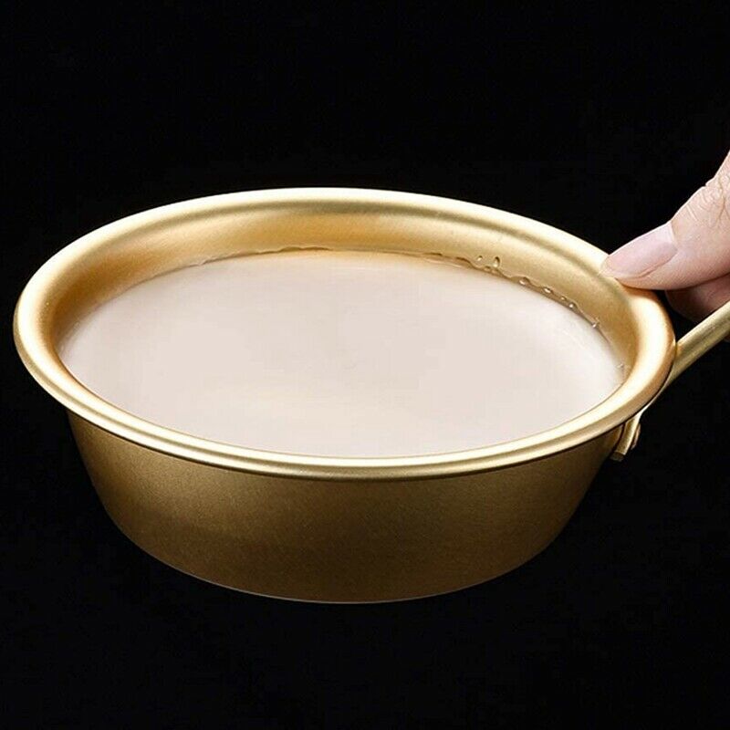2PCS Makgeolli Bowls Aluminum Korean Traditional Bowls for Korean  Rice WineR8R2