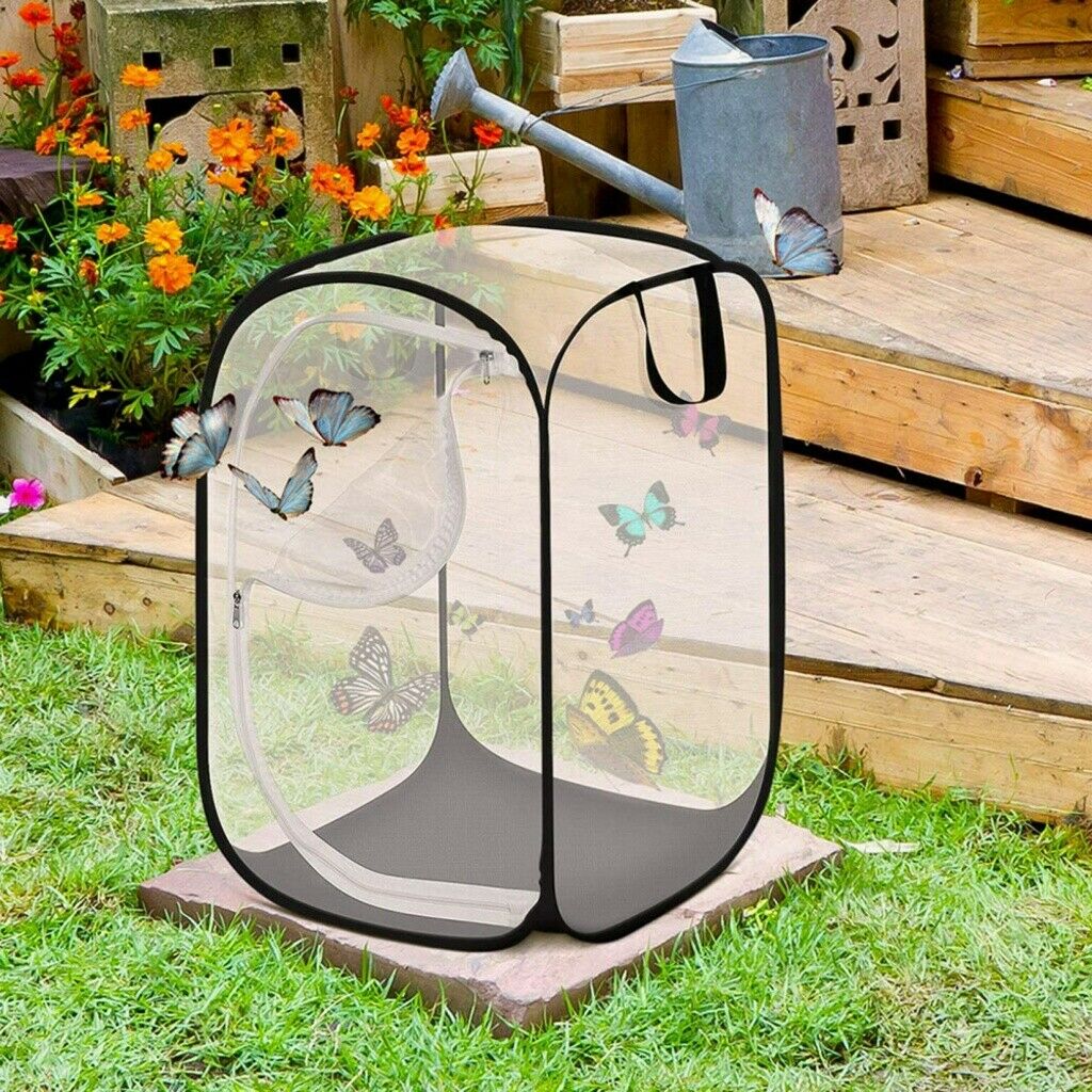 Foldable Butterfly Cage Gardening Plant Flower Sunshine Room Anti-mosquito Net