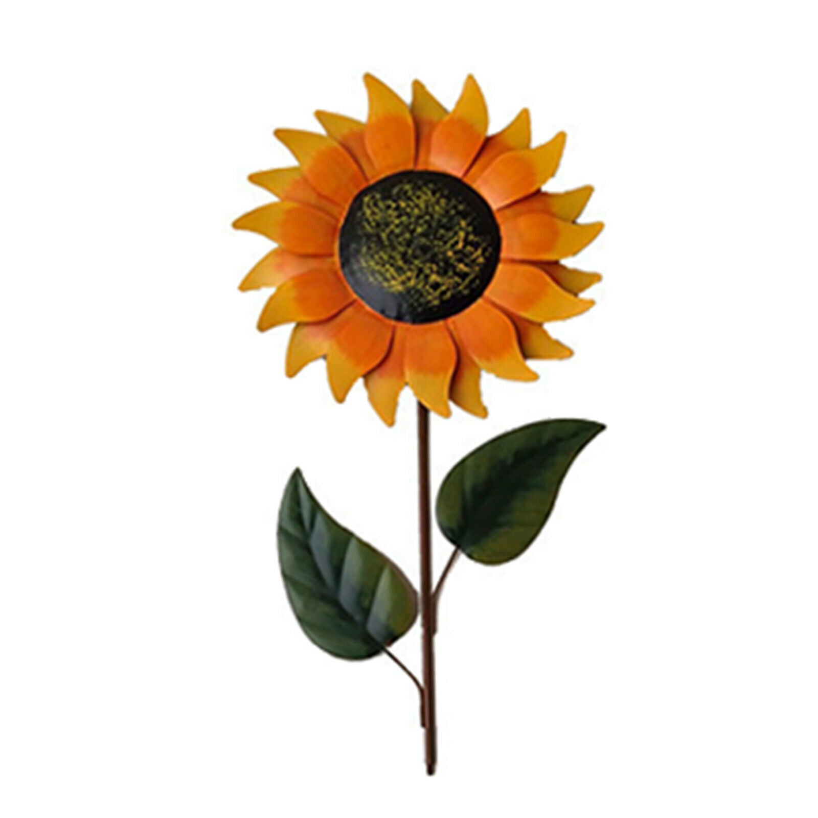 Sunflower Stake Stick Garden Yard Lawn Patio Landscape Ornaments Art Craft