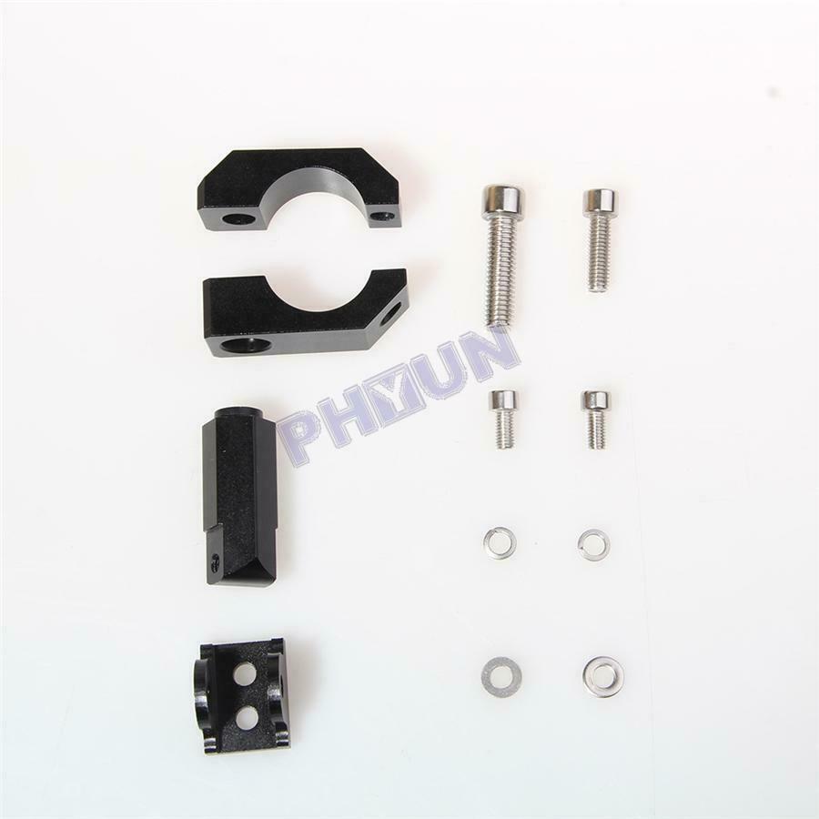 Motorcycle Headlight Spot Light Fork Mounting Bracket For 20-26mm Handlebar Tube