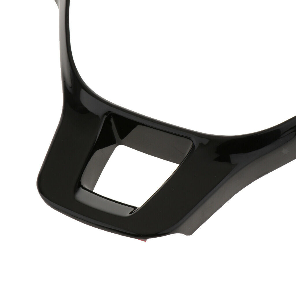 1 x Steering Wheel Cover Bezel Frame Made Of ABS Plastic For Many Cars