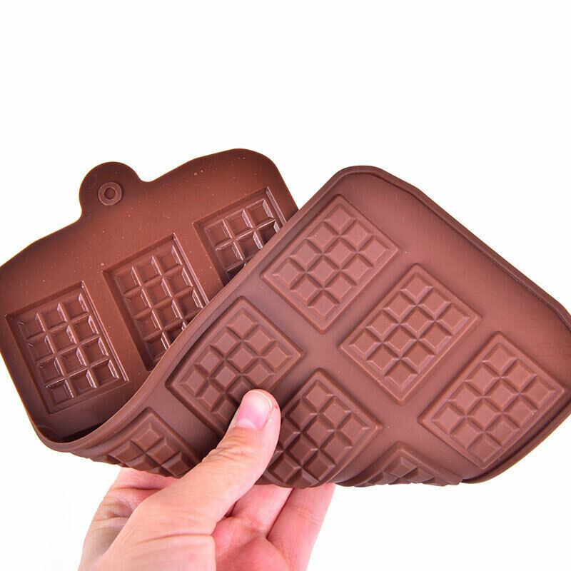 12 Cell Cavity Mini Chocolate Bar Candy Professional Silicone Mould Decor.l8