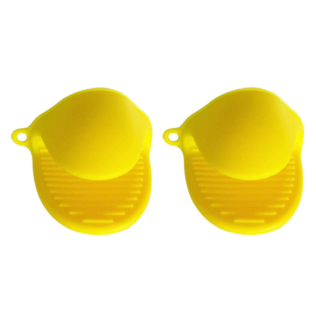 Kitchen Silicone Gloves Slip Jar Hand Clip Protector