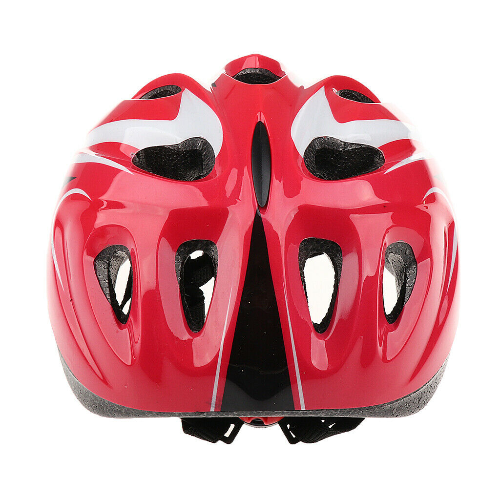 7 Pieces Kid Child Roller Skating Bike Helmet Knee Wrist Guard Elbow Pad Set Red