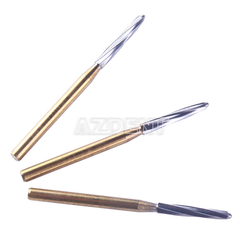 3Pack Dental Endodontic Tungsten Carbide Burs FG Endo-Z 25mm Long 6pcs/pack