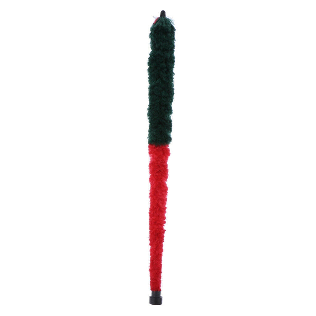 Saxophone cleaning brush soprano saxophone accessory protection Sax Red & Green