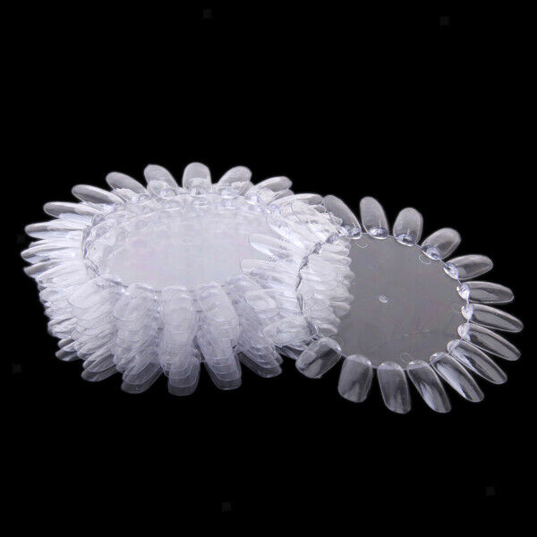10PCs 20 Plate Nail Art Polish Practice DIY Display Color Chart Palette Salon