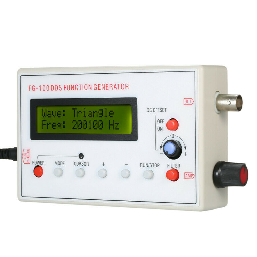 1x Mini Stable High Precision DDS Function Signal Generator Frequency Counter
