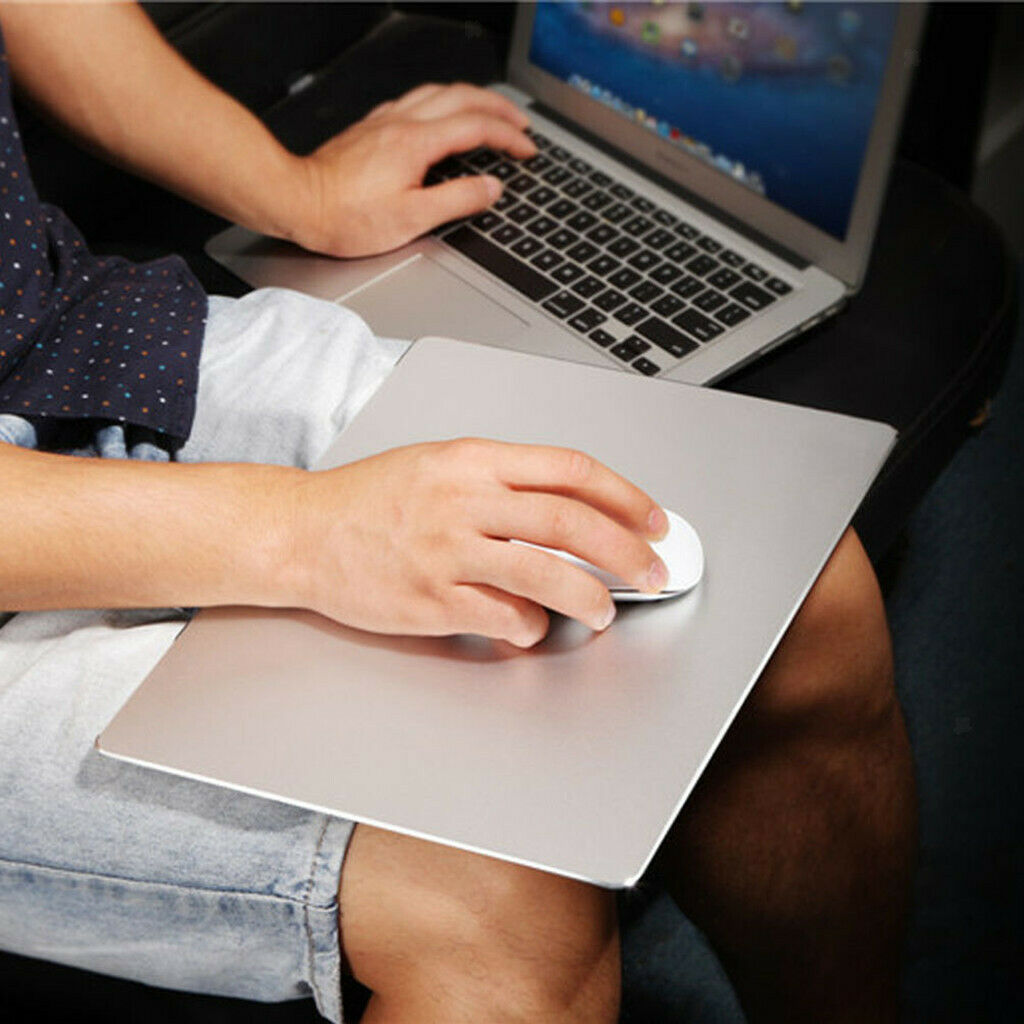 Aluminum Alloy Mousepad Office Game Super Smooth Mouse Wrist Pad Sliver
