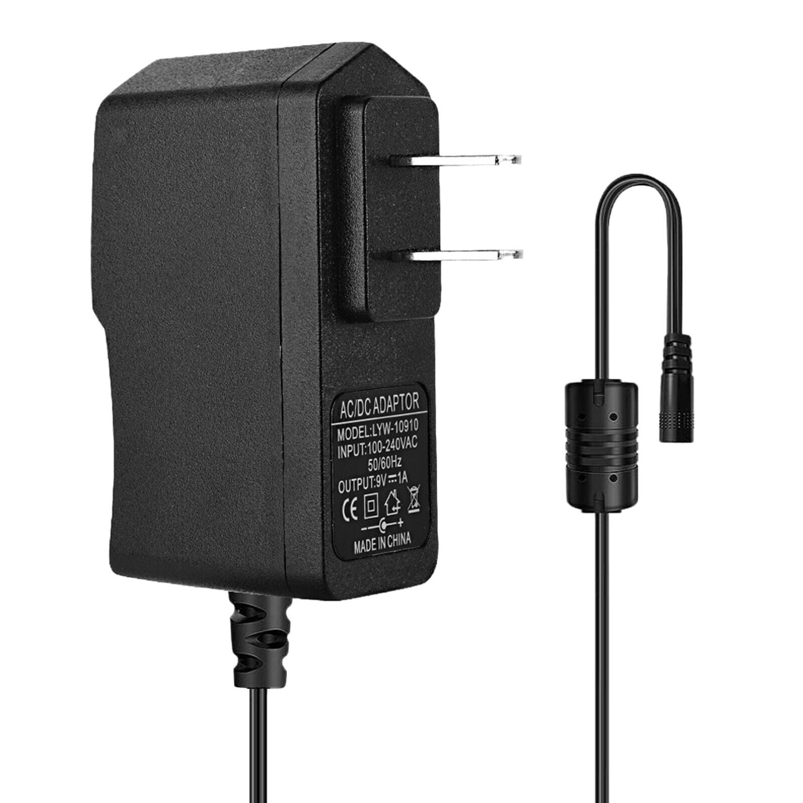 Guitar Pedal Adapter Cord 6.6ft Electronic Organ Cable for Electric Guitar
