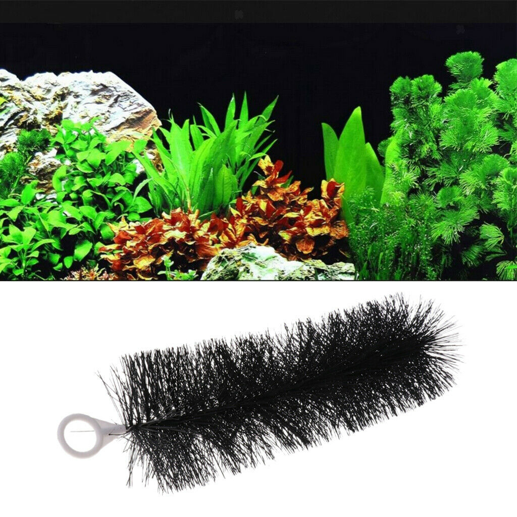 Universal Useful Garden Cleaning Brush Replacement For Fish Tank Black 80cm