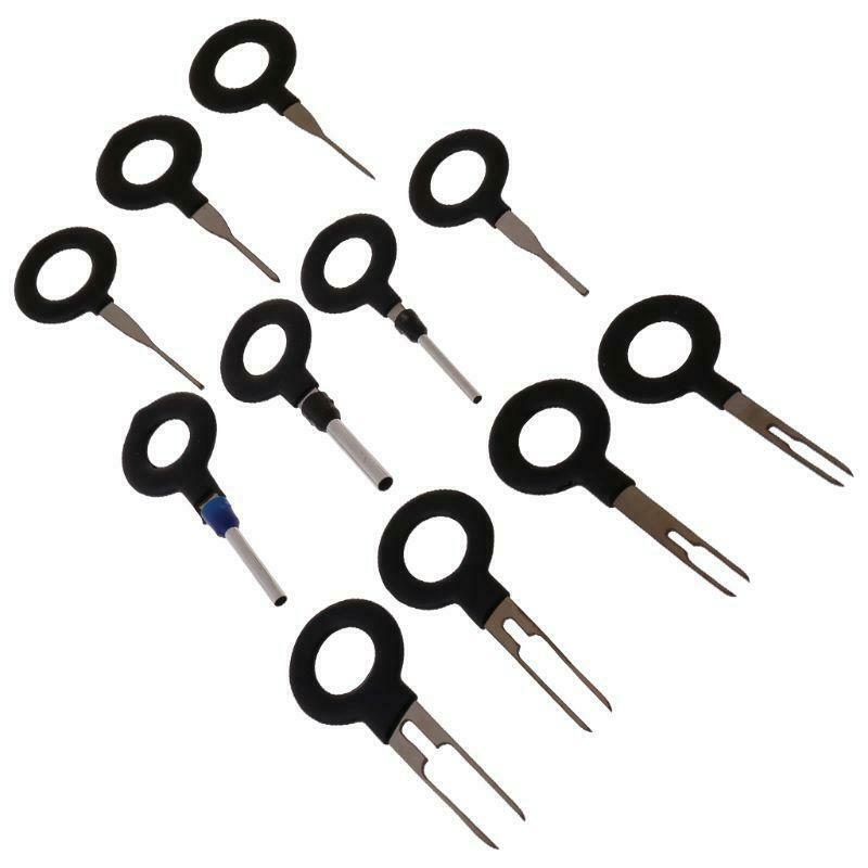 11 Pcs Car Terminal Removal Tool Kit Wiring Connector Pin Release Extractor