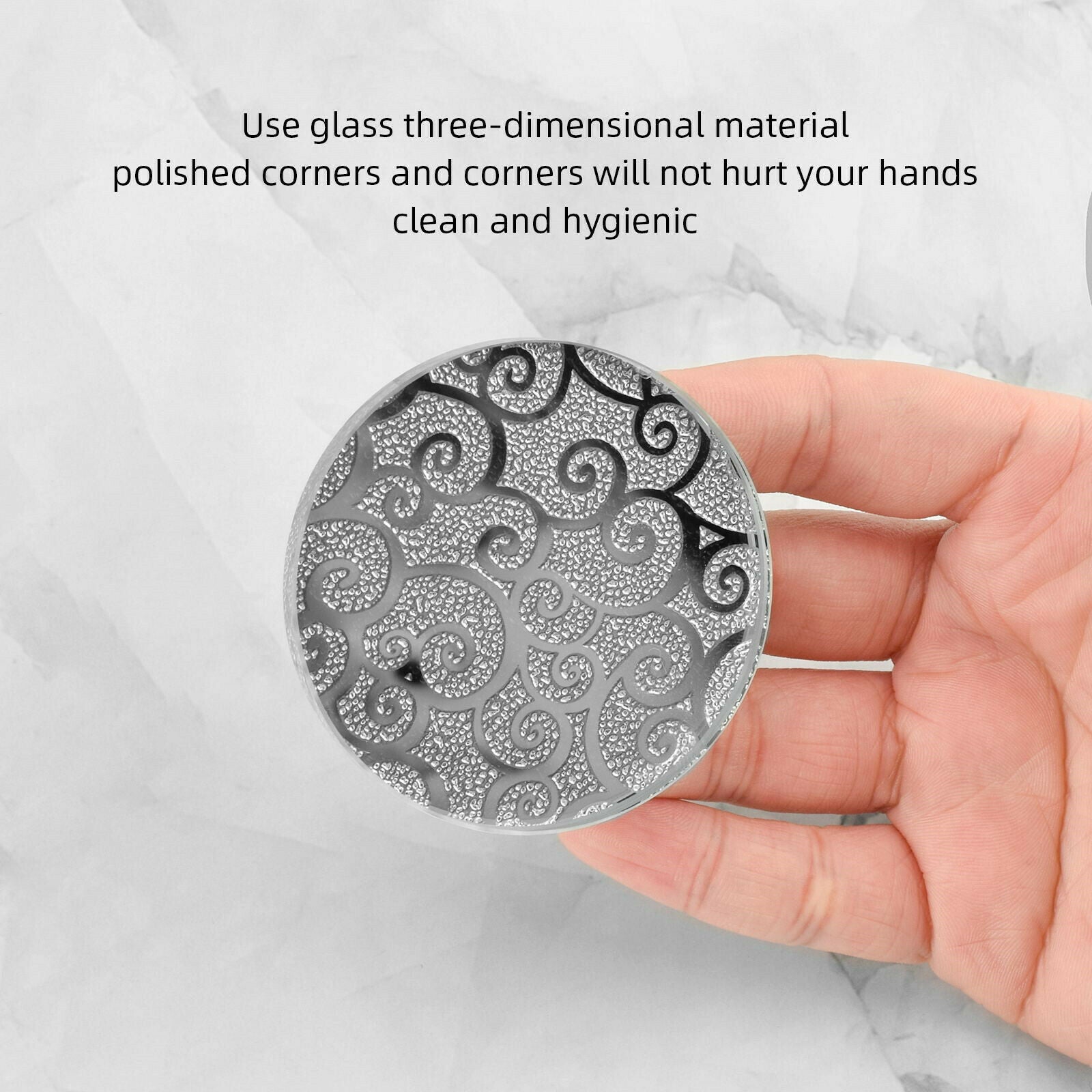 For Grafting And Planting Eyelashes Crystal Glass Table Gasket Pad Dripping Tool