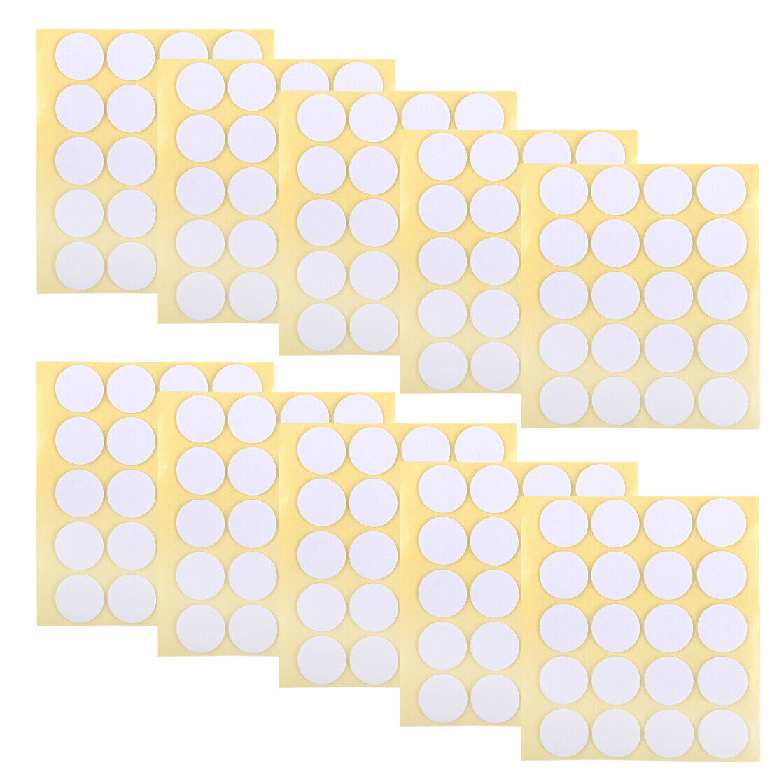 200pcs 20mm Diameter Wick Stickers Glue Dots for Candle Making Paste Balloon An