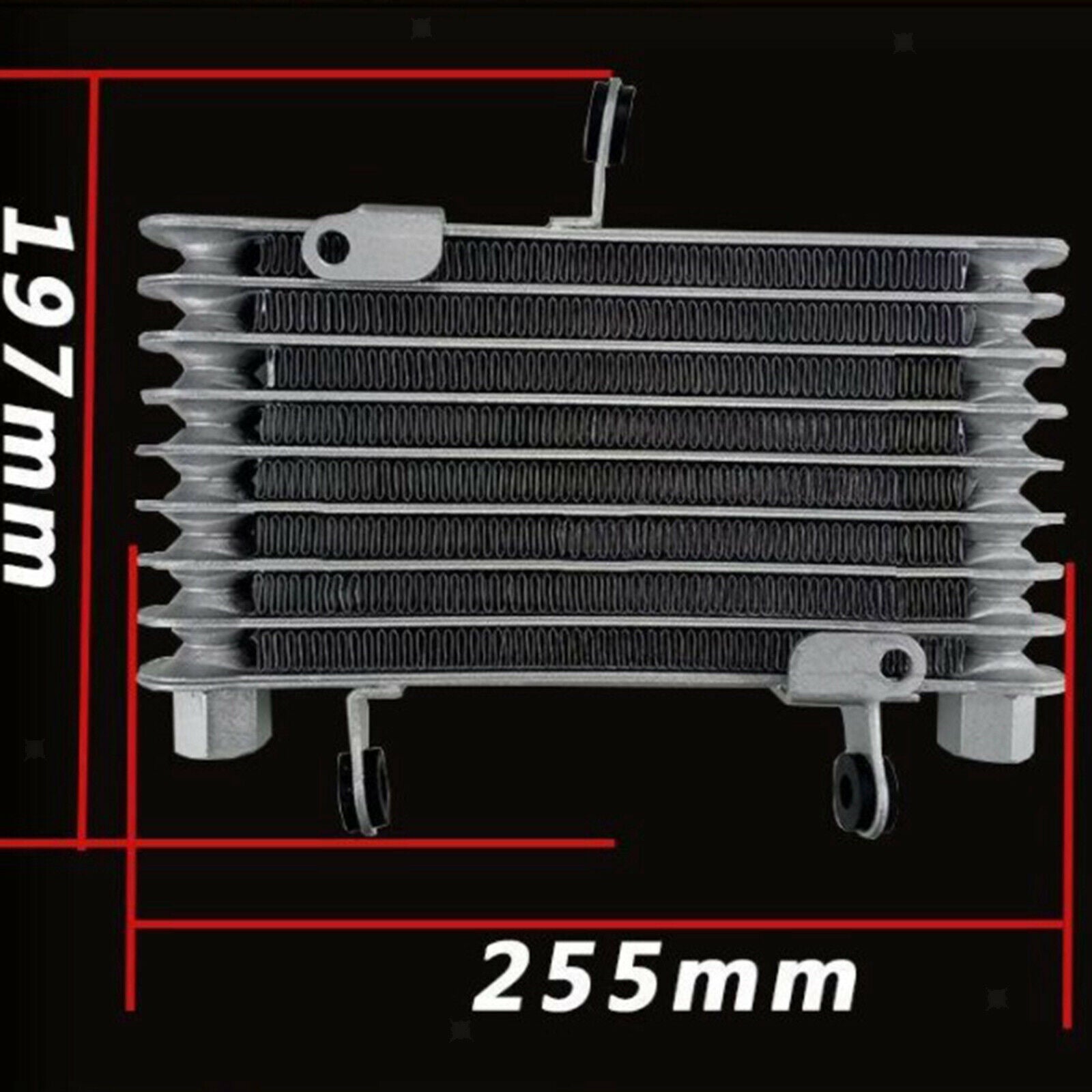 Motocycle Oil Cooling Cooler Radiator Universal for Pit Dirt Bike ATV Motorcycle