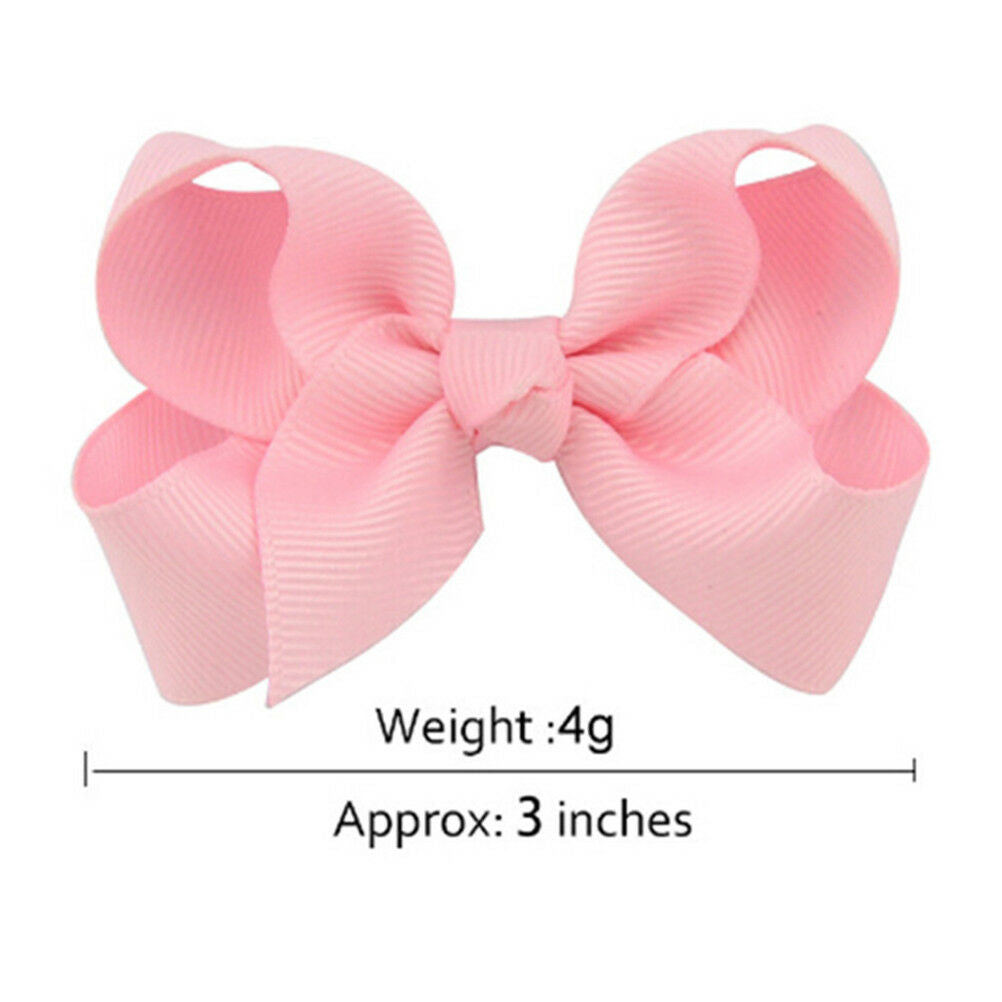 20pcs`Fashion Kids Baby Girls Children Toddler Flowers Hair Clip Bow_DD