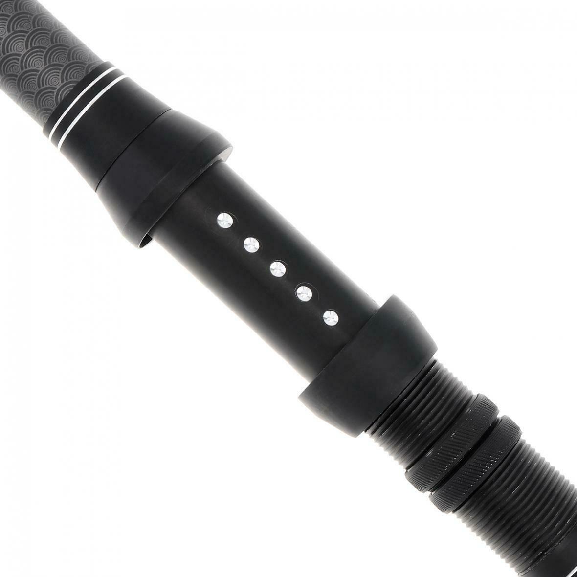 2.4m Carbon Fiber Telescopic Fishing Rods Fasten Guides Ultra Short 8 Section