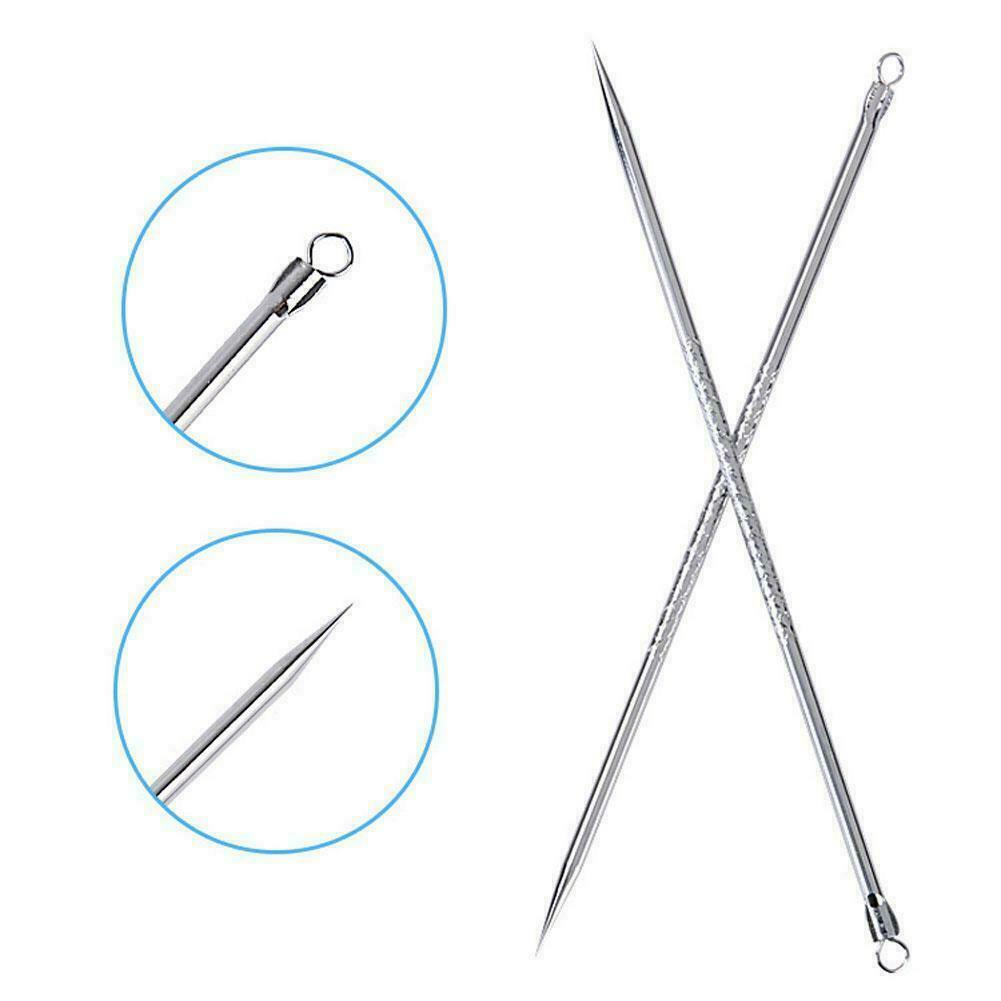 Carbon Steel Acne Needle Blackhead Removal Pin Pimple x Extractor 1 Tool X7K6