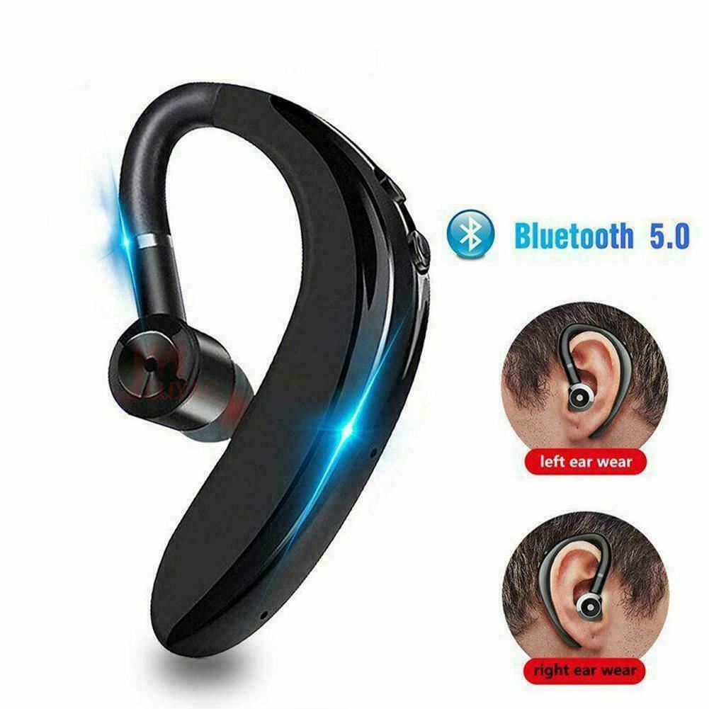 Bluetooth 5.0 Headset Wireless Earpiece Handsfree Earphone Hot Earbuds Best NEW