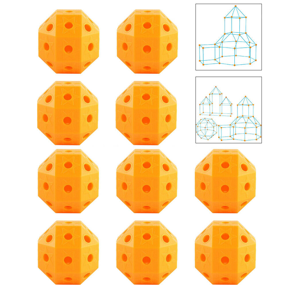 1Set Building Toys Accessory Kids Accessories for Kids Children Orange Ball
