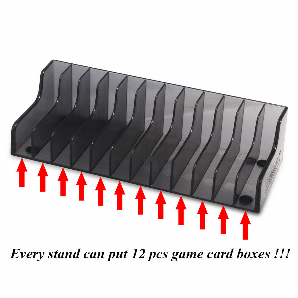 2 pcs for Switch NES Console Game Card Box Storage Stand Holder for Switch Lite