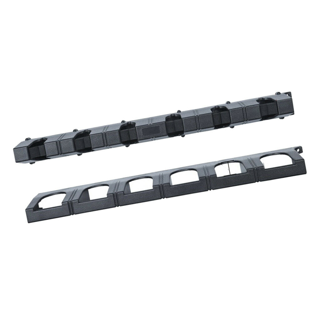 Horizontal Fishing Rod Racks Ceiling Boat Pole Holder Stand 6-Rod Storage