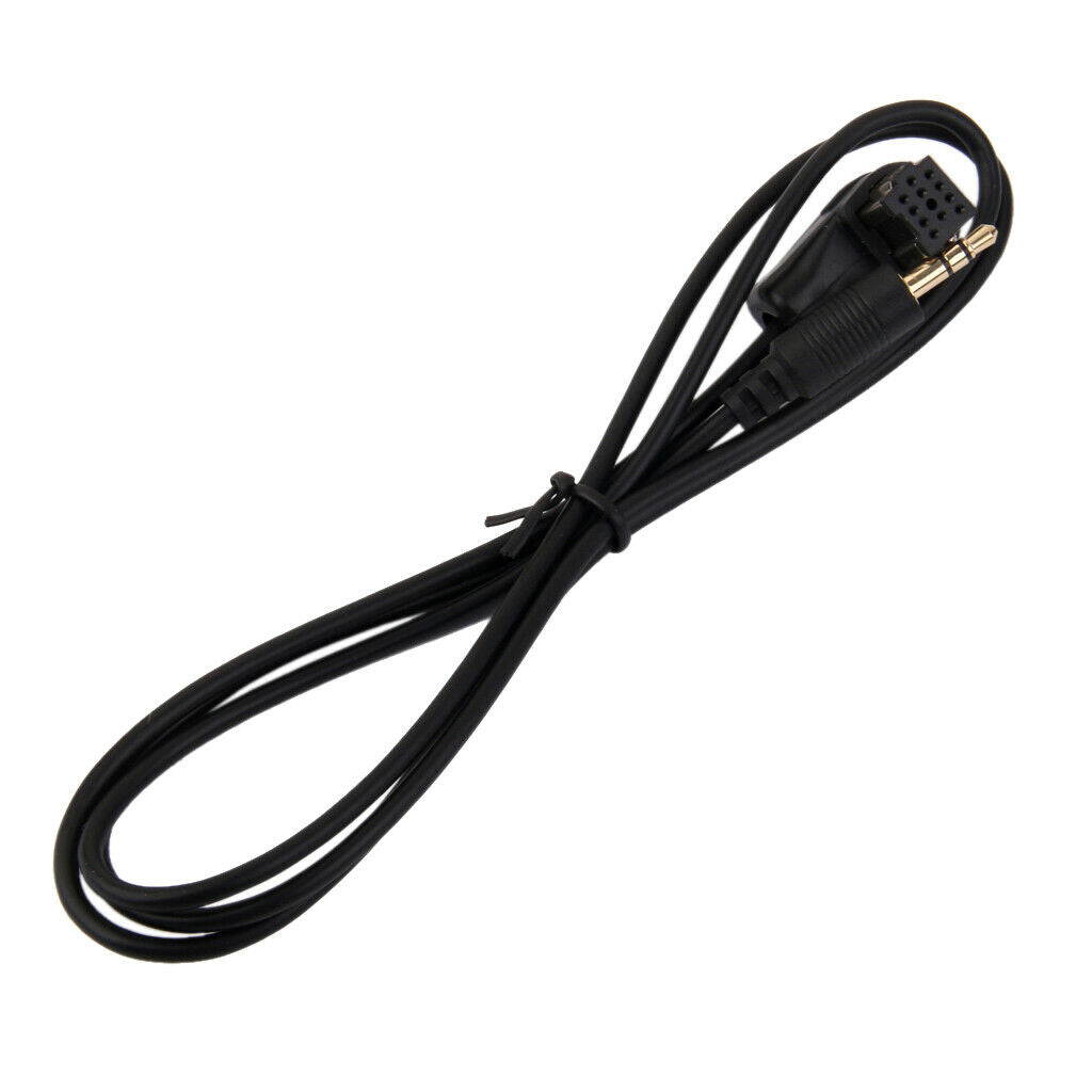 3.5mm Jack Input Car Radio Audio Aux Cable MP3 Converter Wire for Pioneer Head